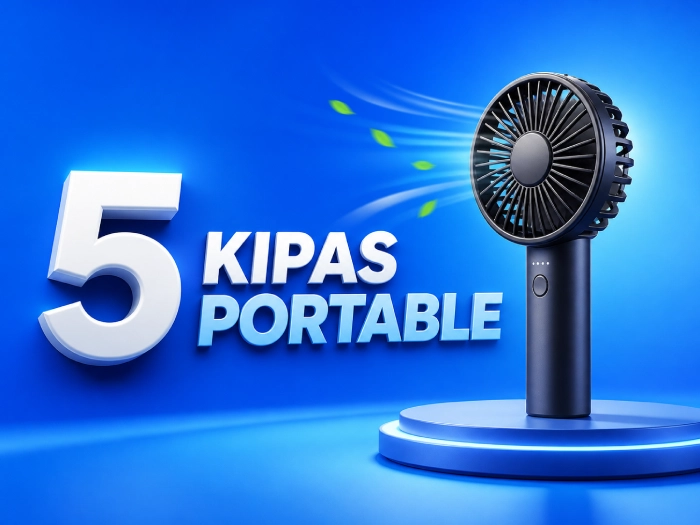5 Rekomendasi Kipas Portable Terbaik untuk Cuaca Panas