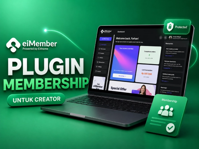 eiMember: Plugin Membership untuk Creator dan Pebisnis Online